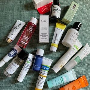 Highend mini skincare lot